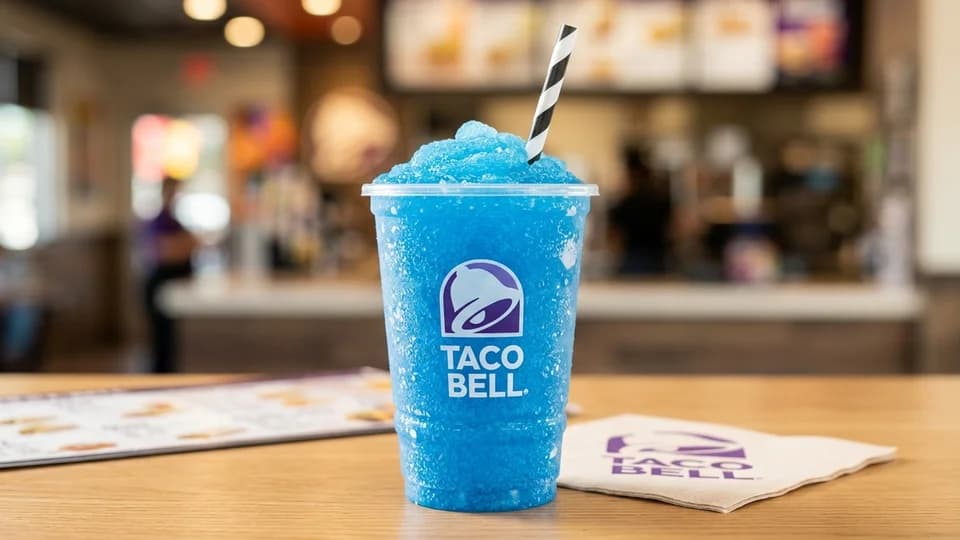 Blue Raspberry Freeze (Medium) - Taco Bell