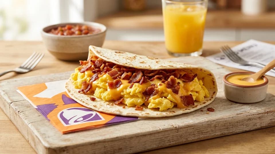 Breakfast Soft Taco – Bacon - Taco Bell