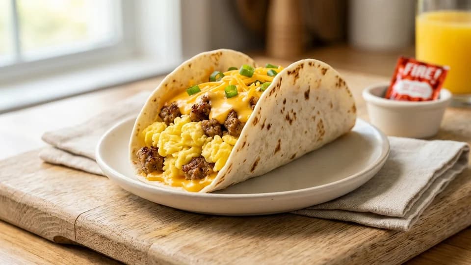 Breakfast Soft Taco – Sausage - Taco Bell