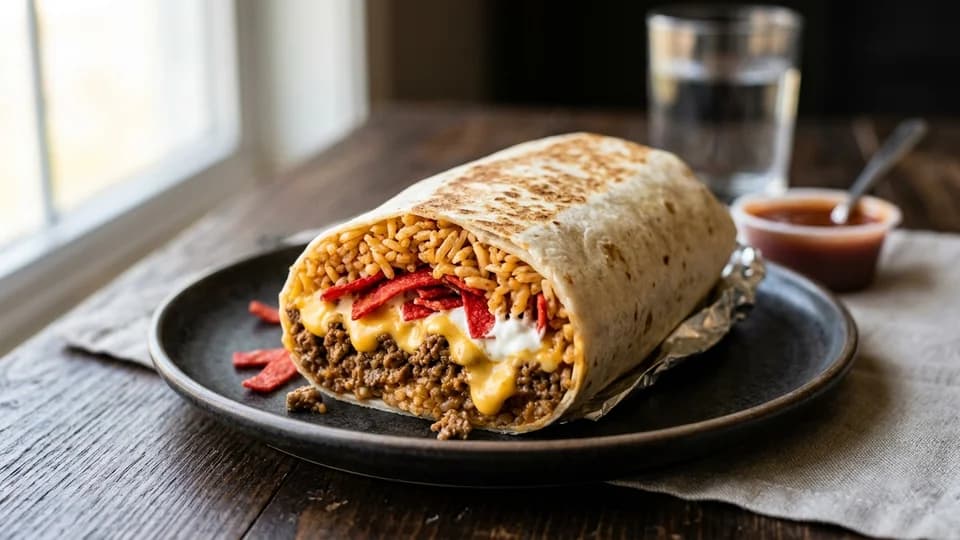 Cheesy Double Beef Burrito - Taco Bell