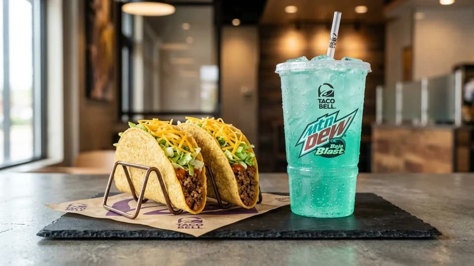 3 Crunchy Tacos Combo - Taco Bell