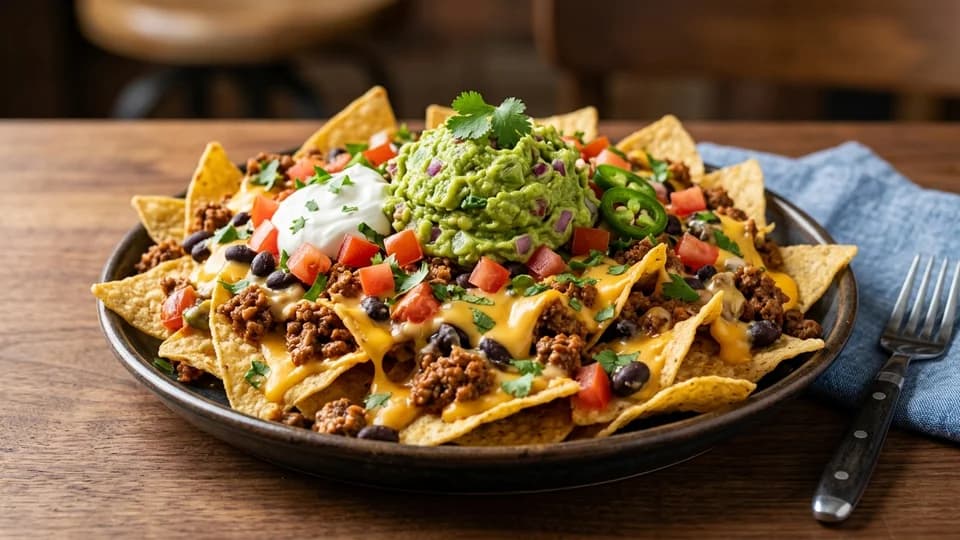 Loaded Nachos with Guacamole - Taco Bell
