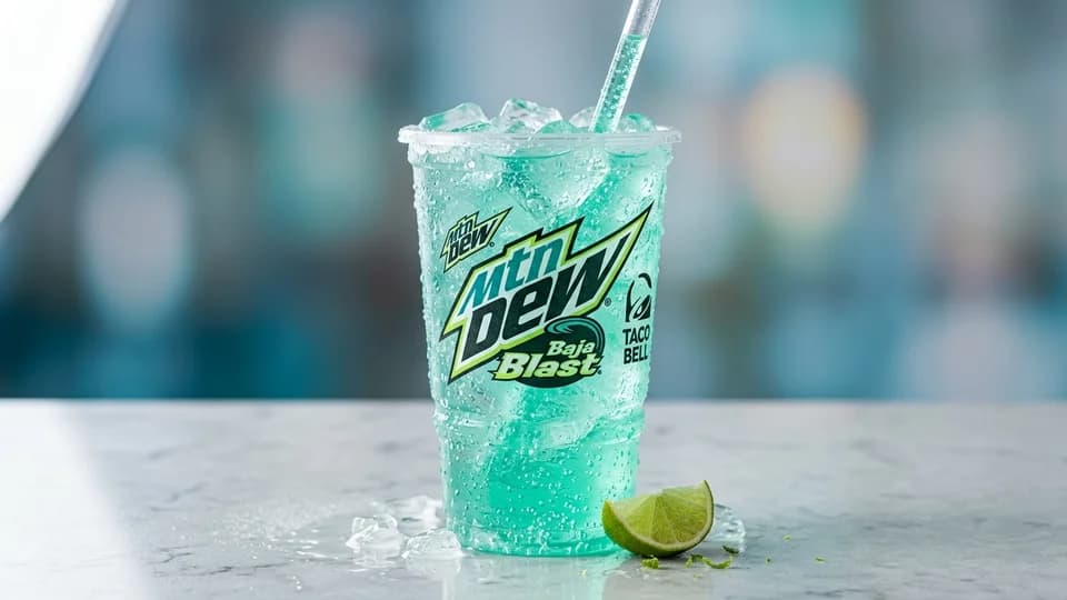 Mountain Dew® Baja Blast® (Large) - Taco Bell