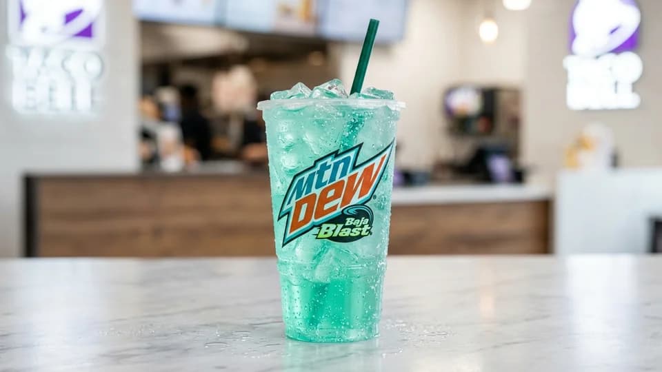 Mountain Dew® Baja Blast® (Medium) - Taco Bell
