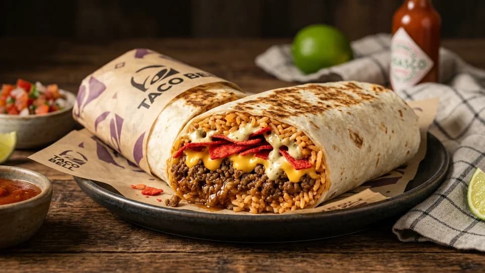 Spicy Double Beef Burrito - Taco Bell