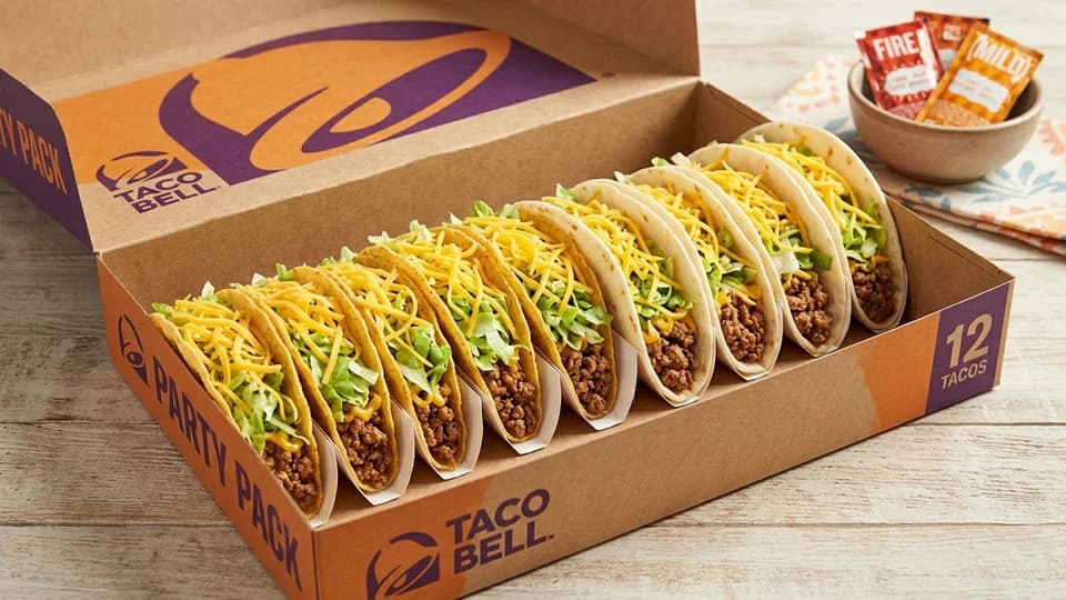 Taco Party Pack (12 Tacos) - Taco Bell