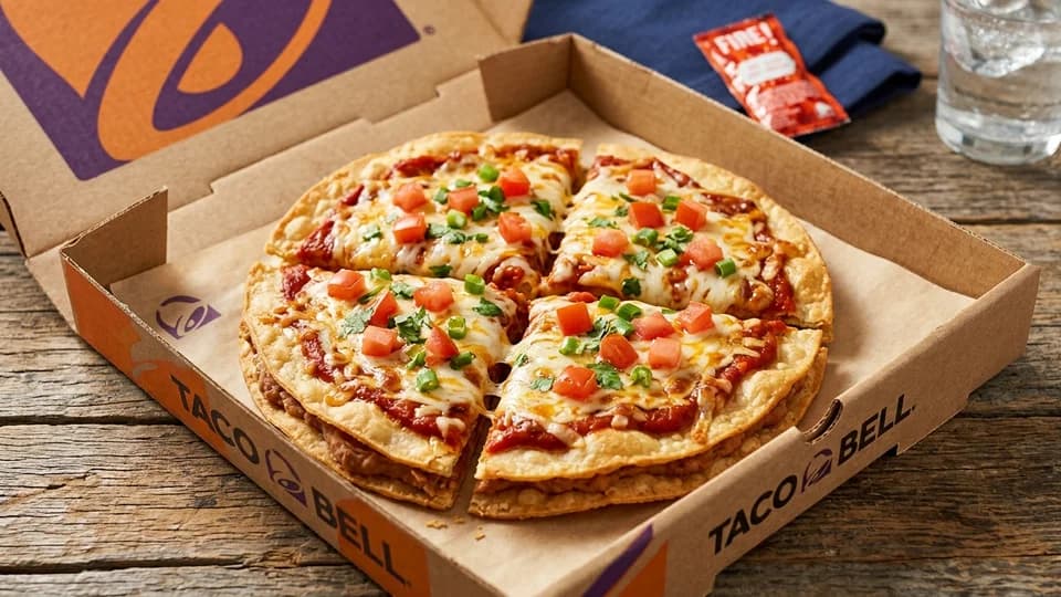 Veggie Mexican Pizza - Taco Bell